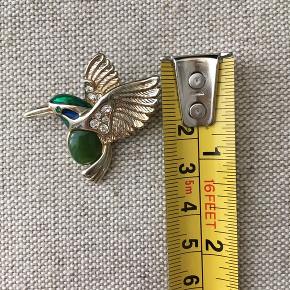 Hummingbird Brooch - Picture 3 of 3